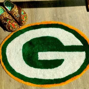 Handmade GreenBay Packers area rug!